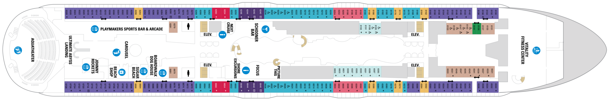 Deck 6 plan